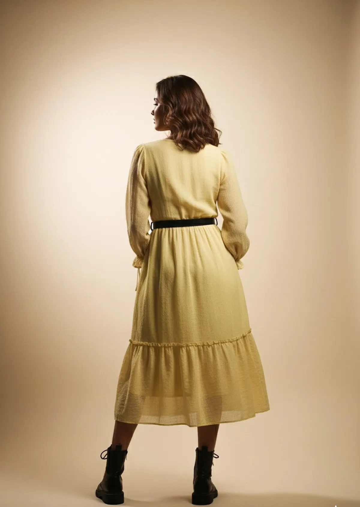 organic cotton midi dress