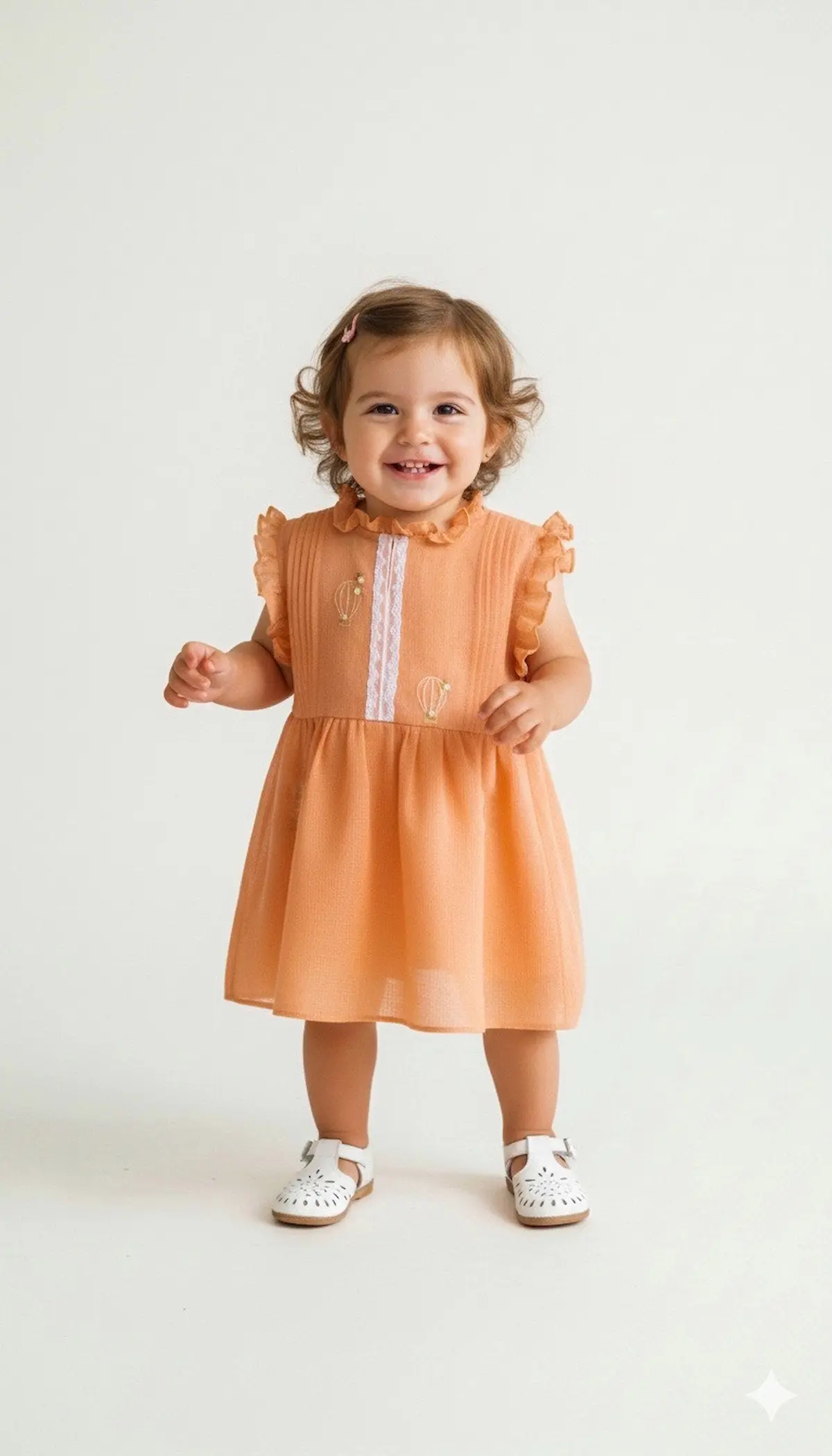 kota hand embriodered baby dress