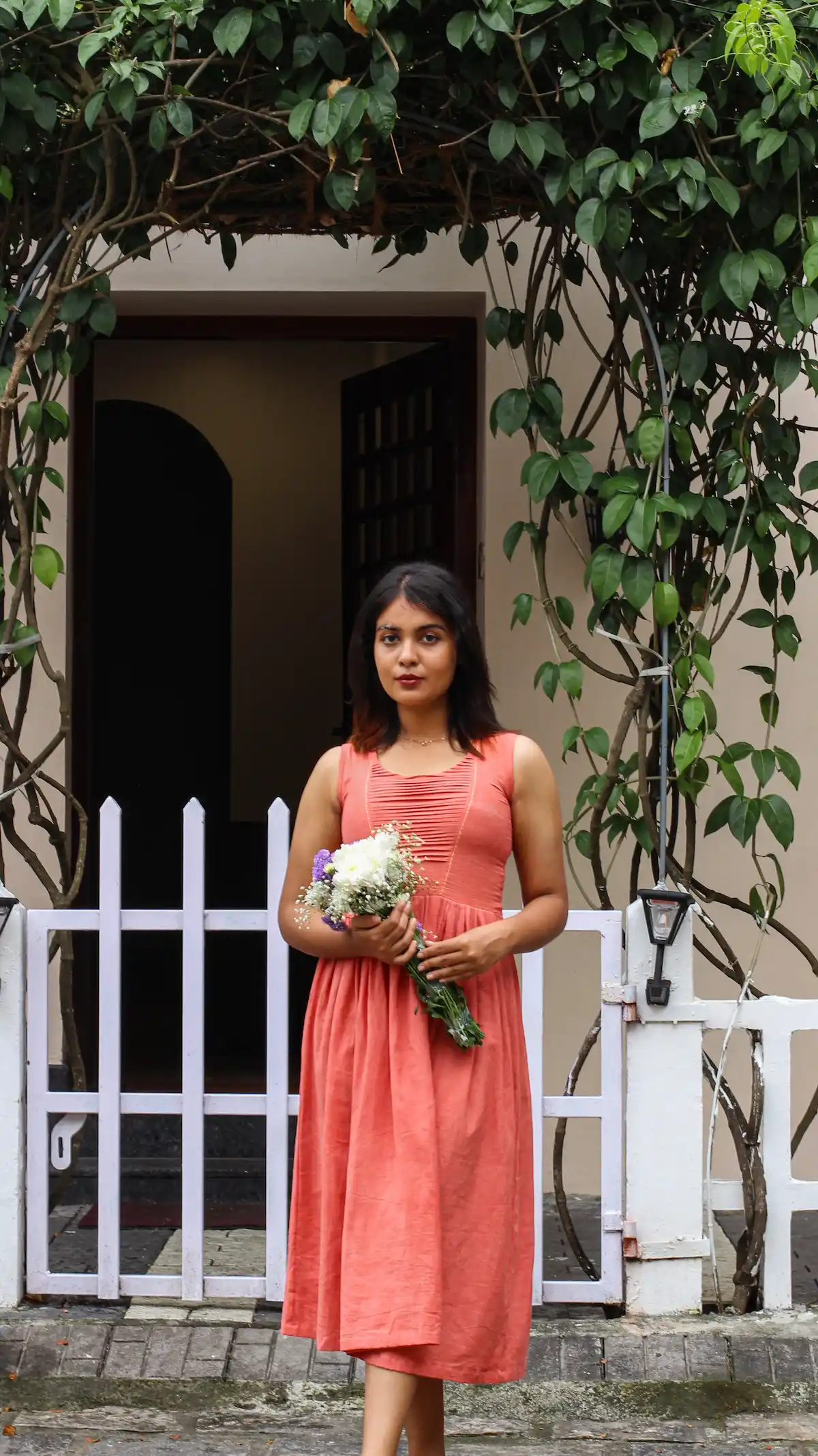 The Red Velvet- Midi Dress - Image 4