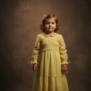 kota embriodered baby dress