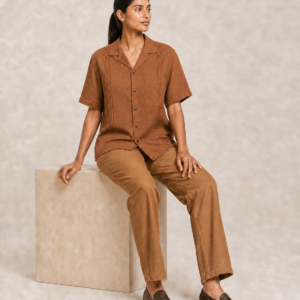 Mocha Brew Linen Co-ords- Unisex